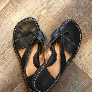 Born Black Sandals